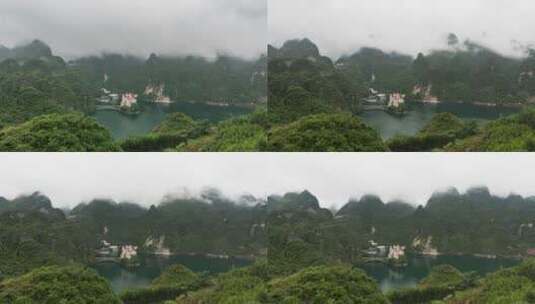 贵州兴义吉隆堡延时云雨高清在线视频素材下载
