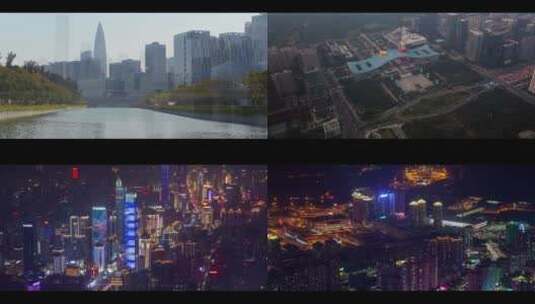 深圳湾都市延时风景标志建筑小蛮腰 (6)高清在线视频素材下载