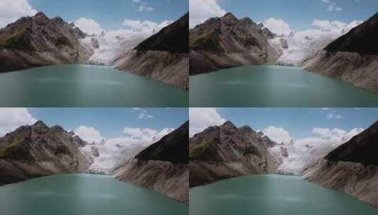 西藏雪山冰川高清在线视频素材下载