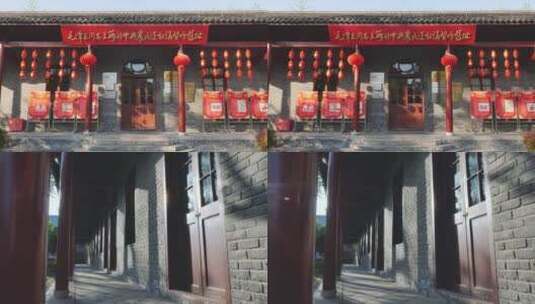 武汉革命博物馆农讲所旧址实拍高清在线视频素材下载