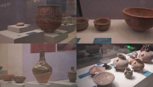 甘肃省文物陶瓷高清在线视频素材下载