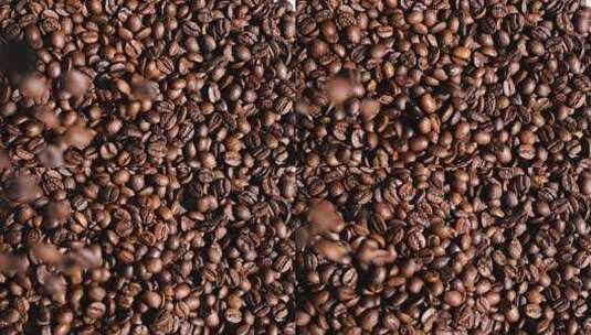 可可咖啡豆高清在线视频素材下载