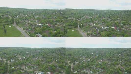 摩尔多瓦Ohrincea村，绿色高清在线视频素材下载