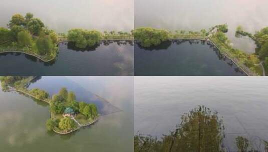 武汉东湖自然风光高清在线视频素材下载