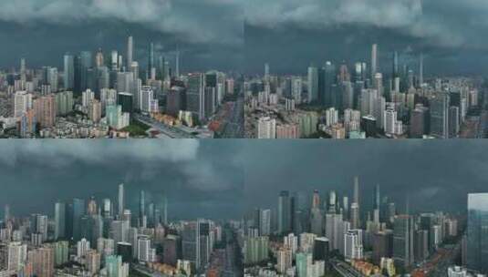 广州的台风天高清在线视频素材下载