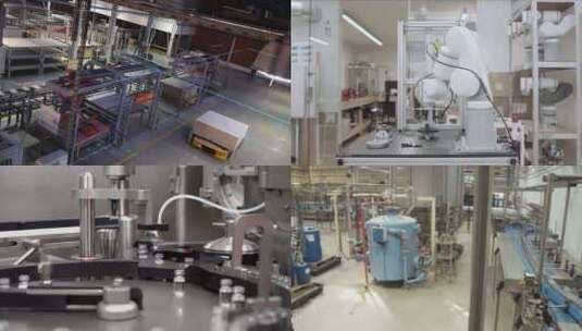 【合集】自动化工厂生产工作高清在线视频素材下载