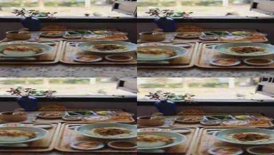 江南美食苏式面点竖屏高清在线视频素材下载