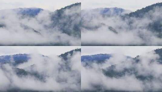 高山云海山顶云雾延时高清在线视频素材下载