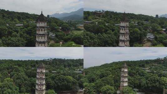 江西省 九江市 庐山 西林寺 苏东坡高清在线视频素材下载