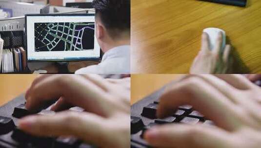 城镇道路路面设计高清在线视频素材下载