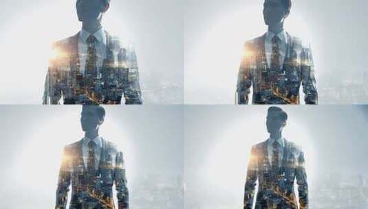 商务合作商务人士商务签约商务握手商务办公高清在线视频素材下载