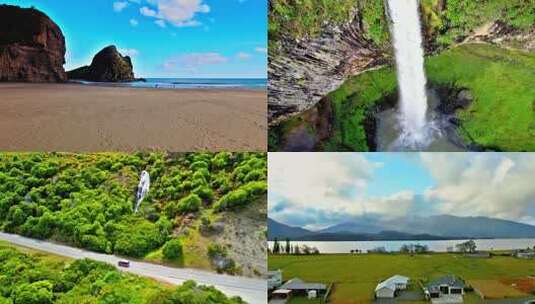 新西兰风光高清在线视频素材下载