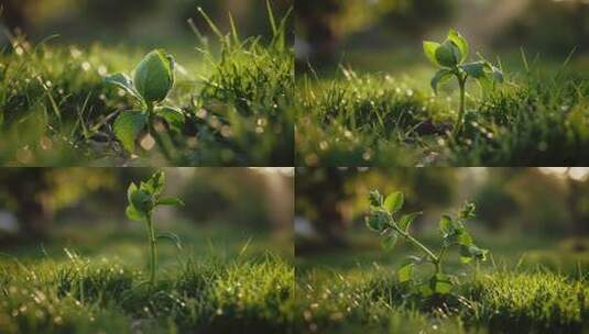 植物生长过程延时摄影高清在线视频素材下载