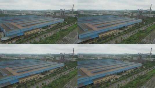 工业工厂航拍高清在线视频素材下载