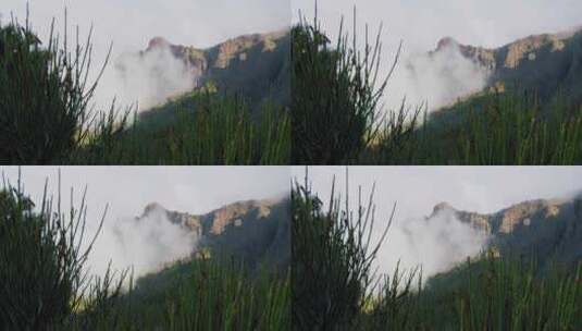 泰德，火山，特内里费岛，云高清在线视频素材下载