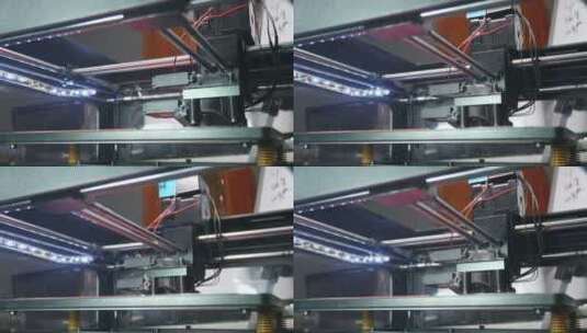 先进3D打印技术高清在线视频素材下载