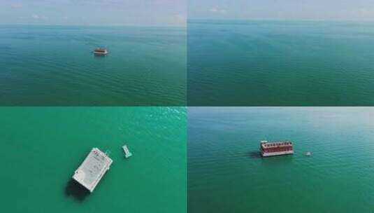 青海省青海湖4K航拍素材高清在线视频素材下载