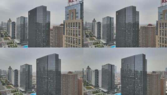 城市楼宇航拍高清在线视频素材下载
