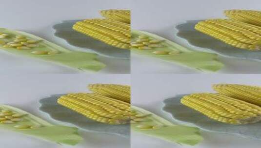 玉米棒4K实拍视频高清在线视频素材下载
