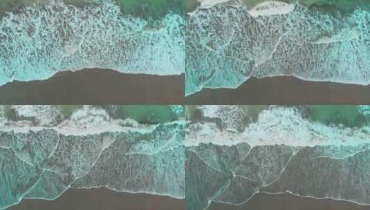 沙滩海浪背景视频高清在线视频素材下载