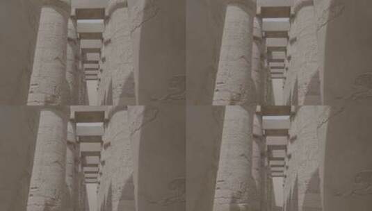 埃及神庙高清在线视频素材下载