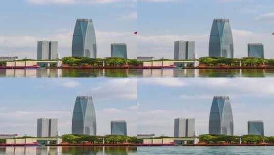 东莞第一高楼延时摄影高清在线视频素材下载