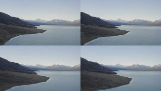 新西兰风光航拍高清在线视频素材下载