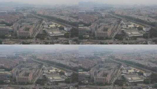 航拍深圳城市建筑高清在线视频素材下载