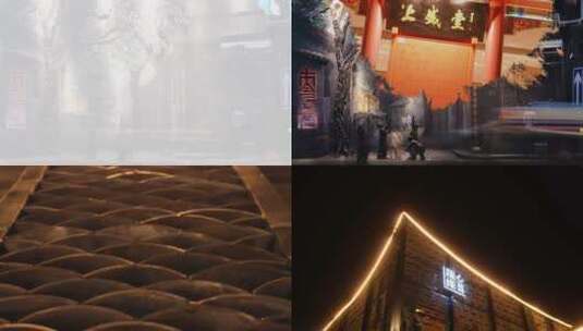 成都古街老巷枣子巷文化宣传视频高清在线视频素材下载