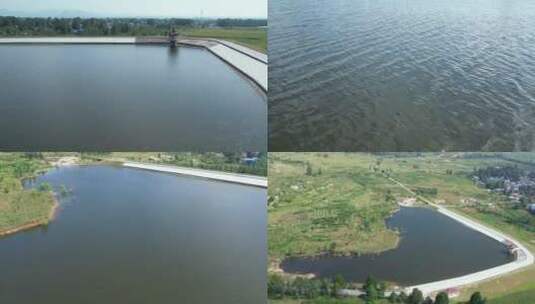水库 水边 养殖 水域 灌溉 水高清在线视频素材下载