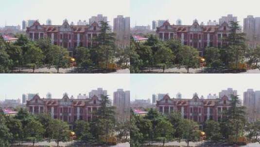 上海交通大学图书馆高清在线视频素材下载