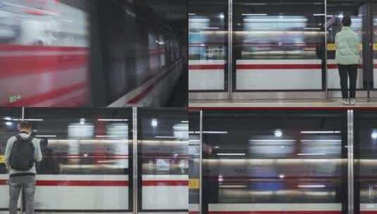 飞驰的地铁列车通用素材合集高清在线视频素材下载