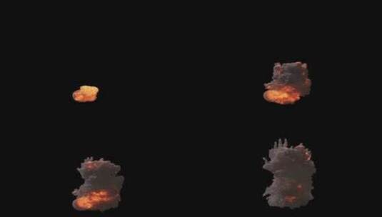 爆炸浓烟特效合成视频素材11高清在线视频素材下载