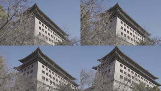 明城墙遗址高清在线视频素材下载