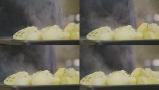 做好的土豆泥高清在线视频素材下载