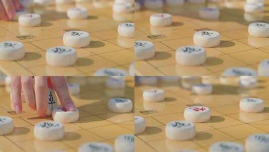 下象棋中国象棋高清在线视频素材下载