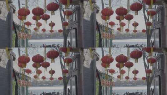 北京冬天空镜  北方下雪高清在线视频素材下载