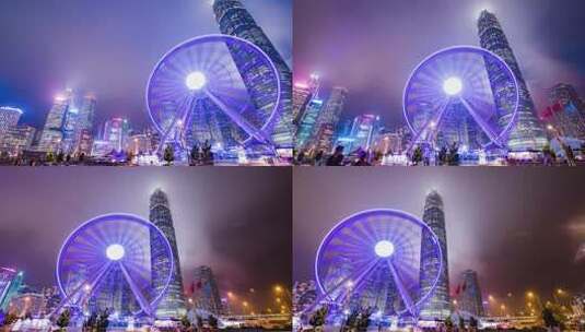 香港城市的建筑高清在线视频素材下载