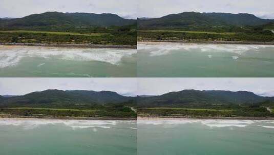 海南省东线环岛高速日月湾海景大道高清在线视频素材下载