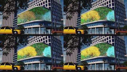 粒子树裸眼3d（可定制）高清在线视频素材下载