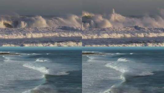 海洋海浪翻滚高清在线视频素材下载