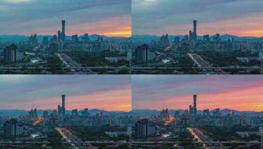 北京城市交通高清在线视频素材下载