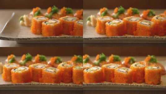 寿司 日式料理 日本寿司高清在线视频素材下载
