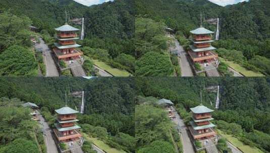 位于日本和歌山的清愿寺高清在线视频素材下载