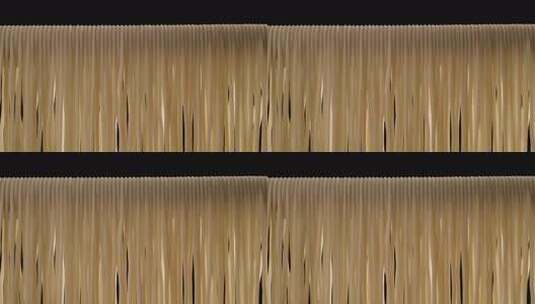 面条中式面条中餐面食手擀面手工面细面条高清在线视频素材下载