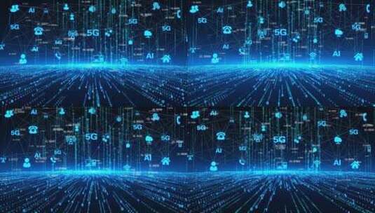 5g信息技术高清在线视频素材下载