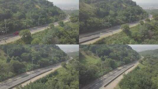 台湾蓝色公路高清在线视频素材下载