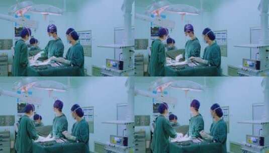 手术过程  手术室高清在线视频素材下载
