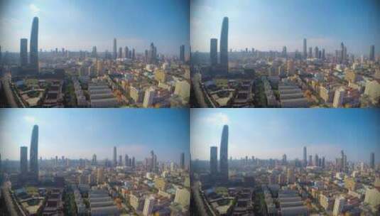 天津旅游风景航拍延时建筑宣传片 (1)高清在线视频素材下载