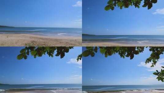 巴厘岛金巴兰海滩风景高清在线视频素材下载